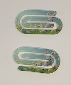 Customizable Jumbo Acrylic Paper Clip Bookmarks