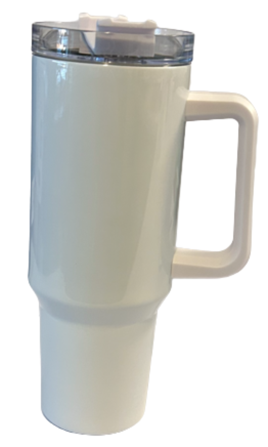 White 40oz Travel Mug