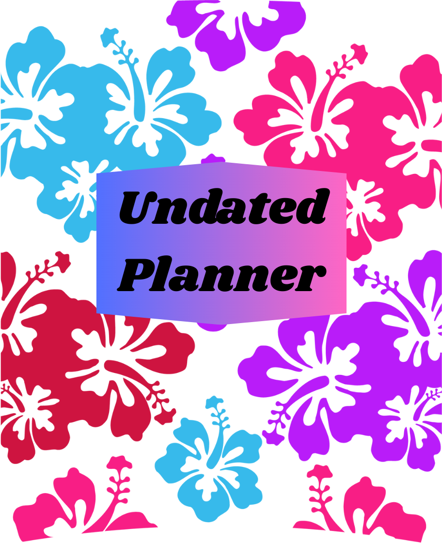 Undated Planner