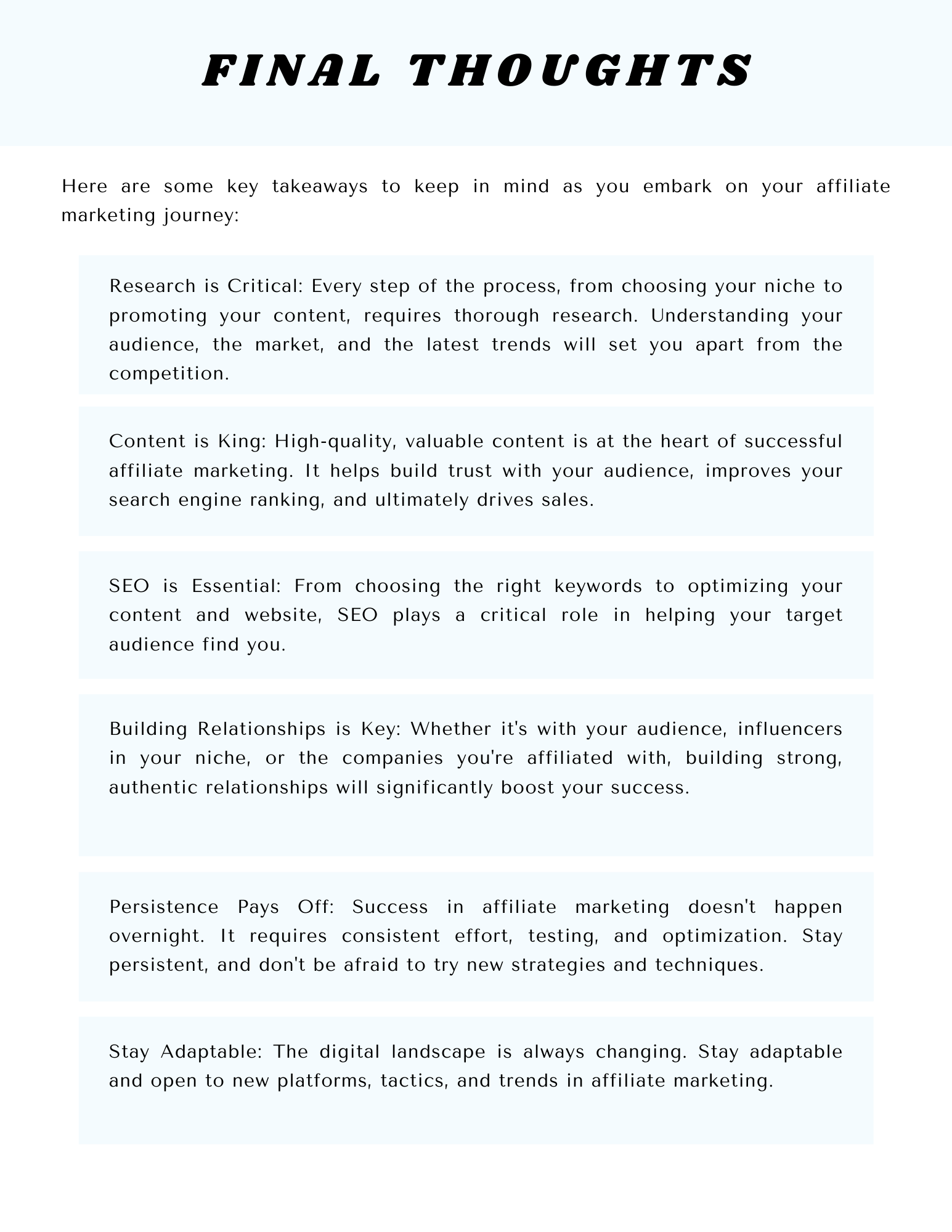 Affiliate Marketing Mastery: Your Guide to Making Money in Affiliate Marketing