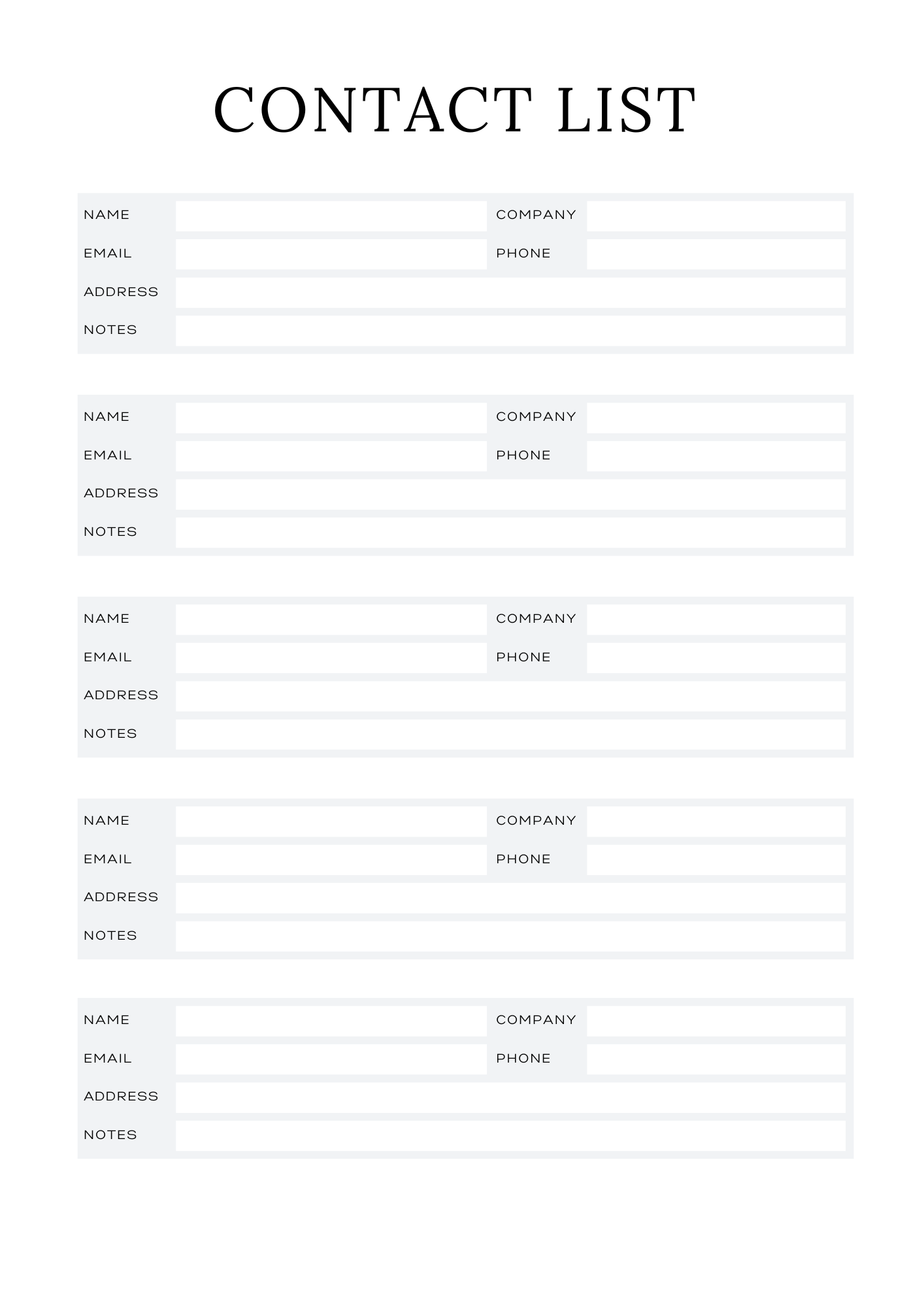 Household Management Planner