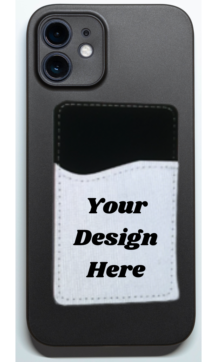 Leather ID Card Holder for Phone