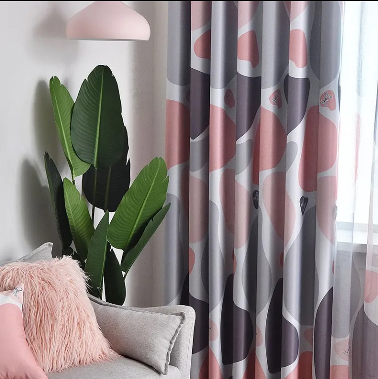 Geometric Printed Curtains