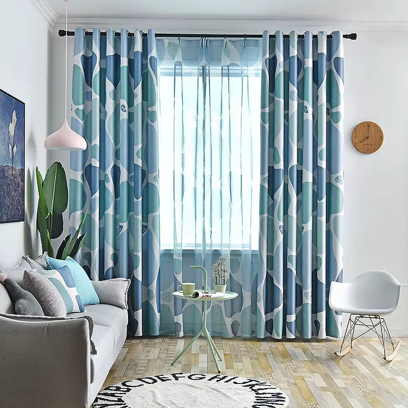 Geometric Printed Curtains