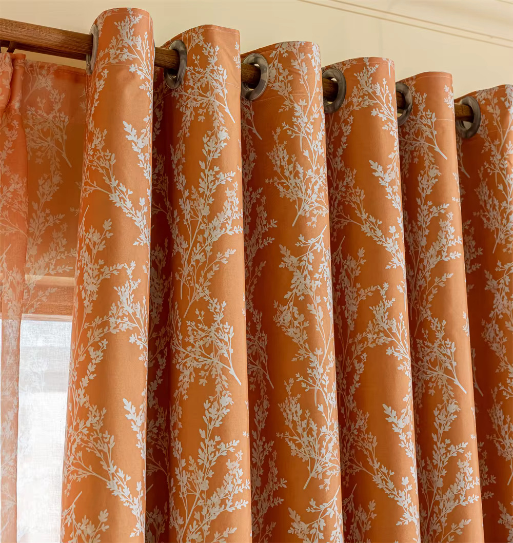 Elegant Korean Patterned Curtains
