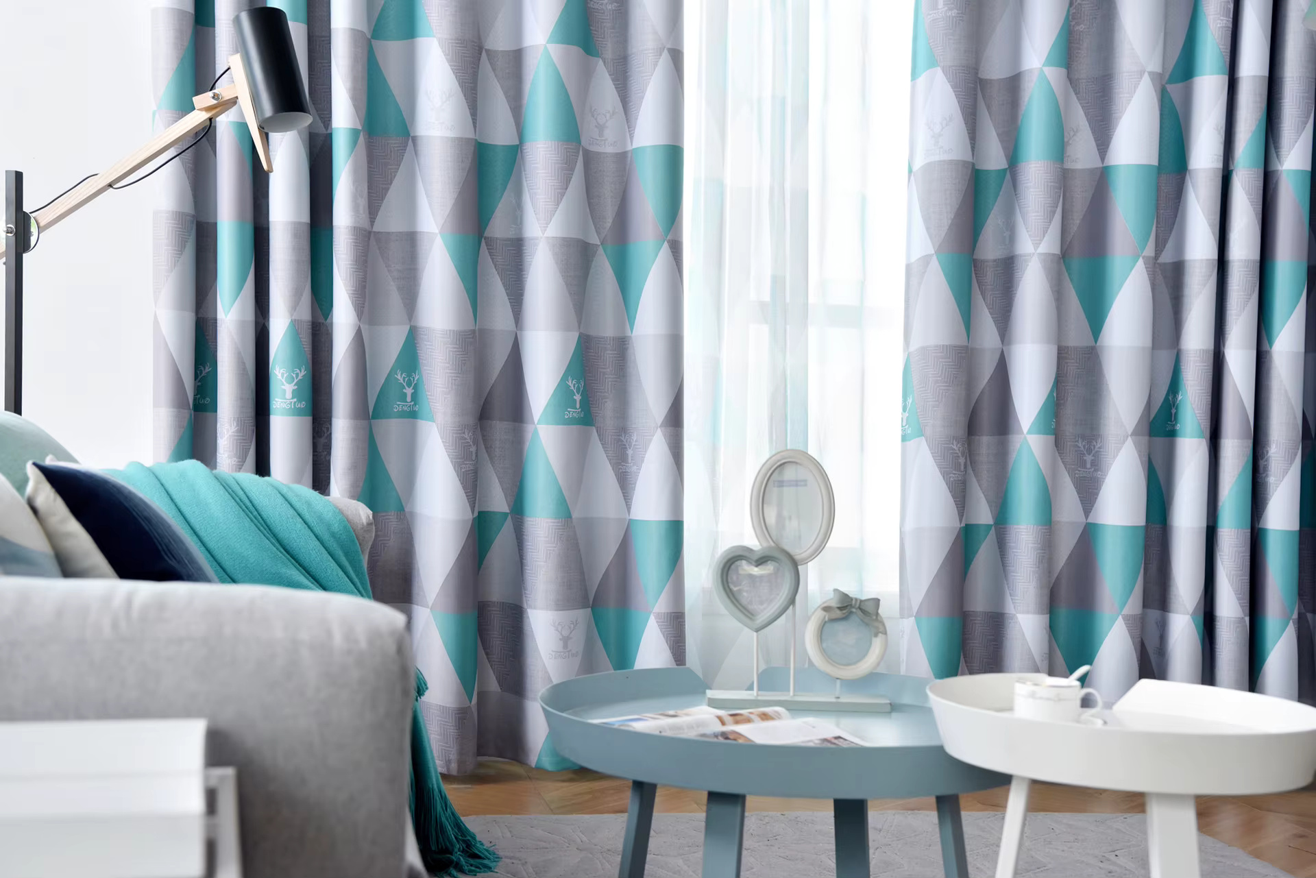 Geometric Pattern Curtains