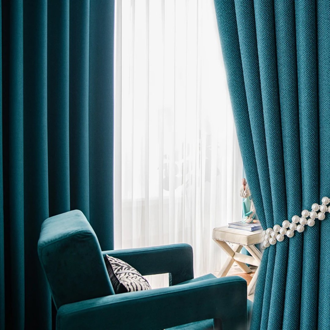 High Shading Solid Blackout Curtains