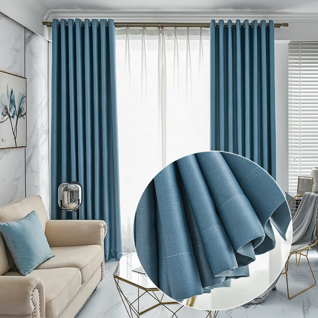 High Shading Thermal Insulated Blackout Curtain