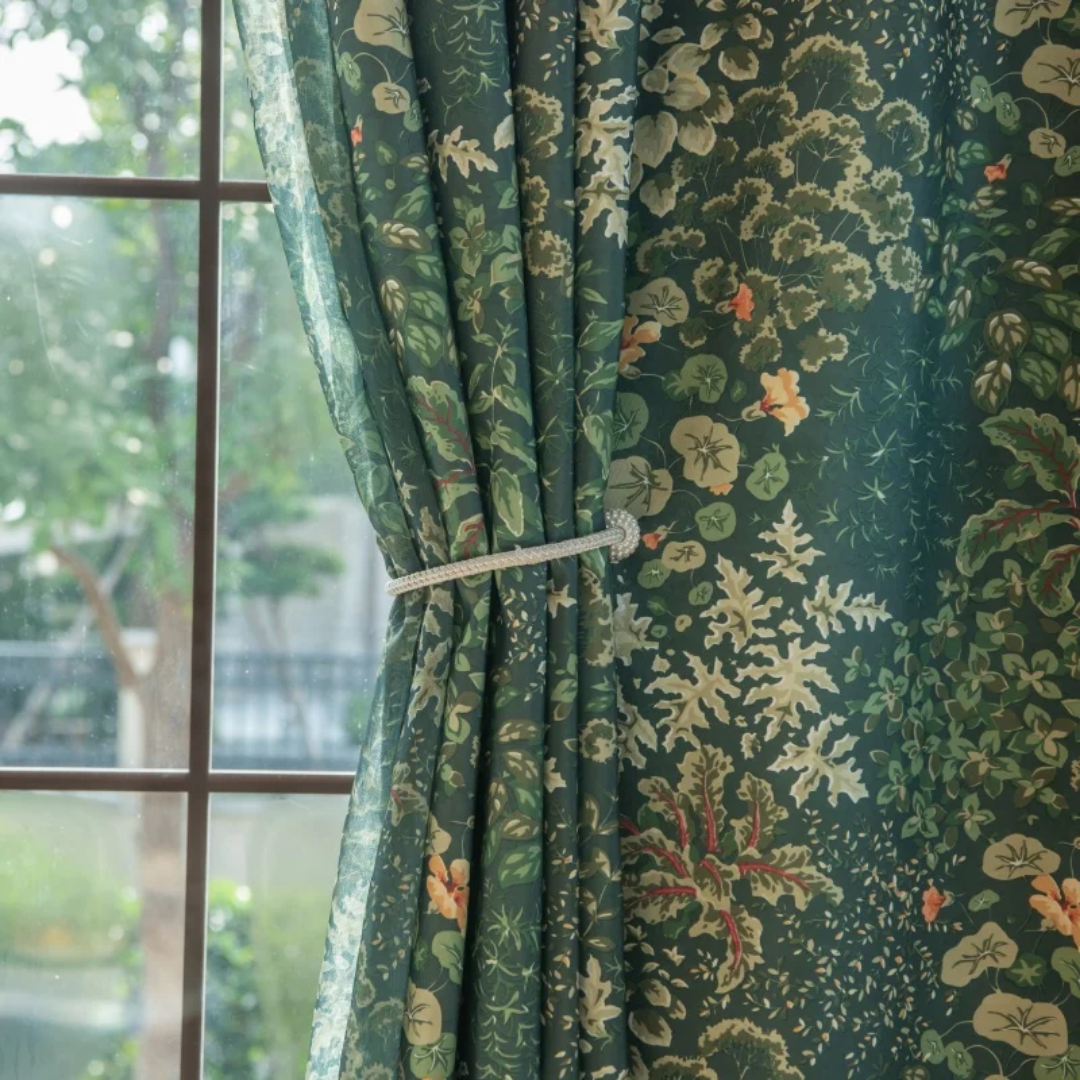 High Quality Natural American Blackout Printed Curtain