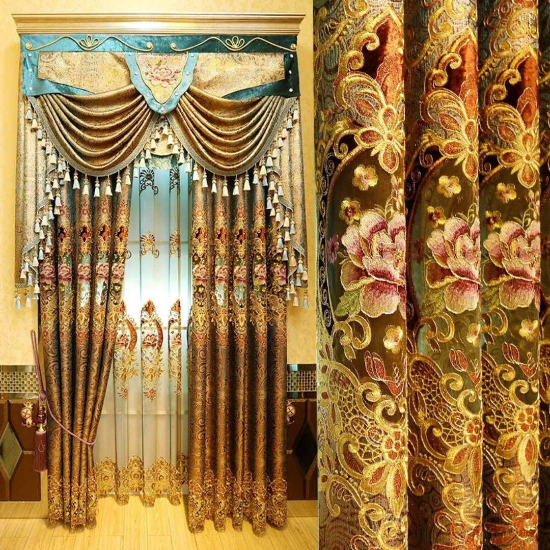 Luxury Embroidered Curtain