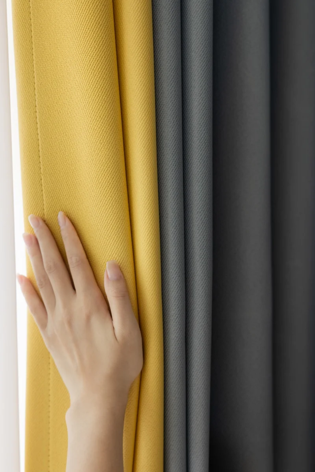 Modern Dual-Tone  Blackout Curtains