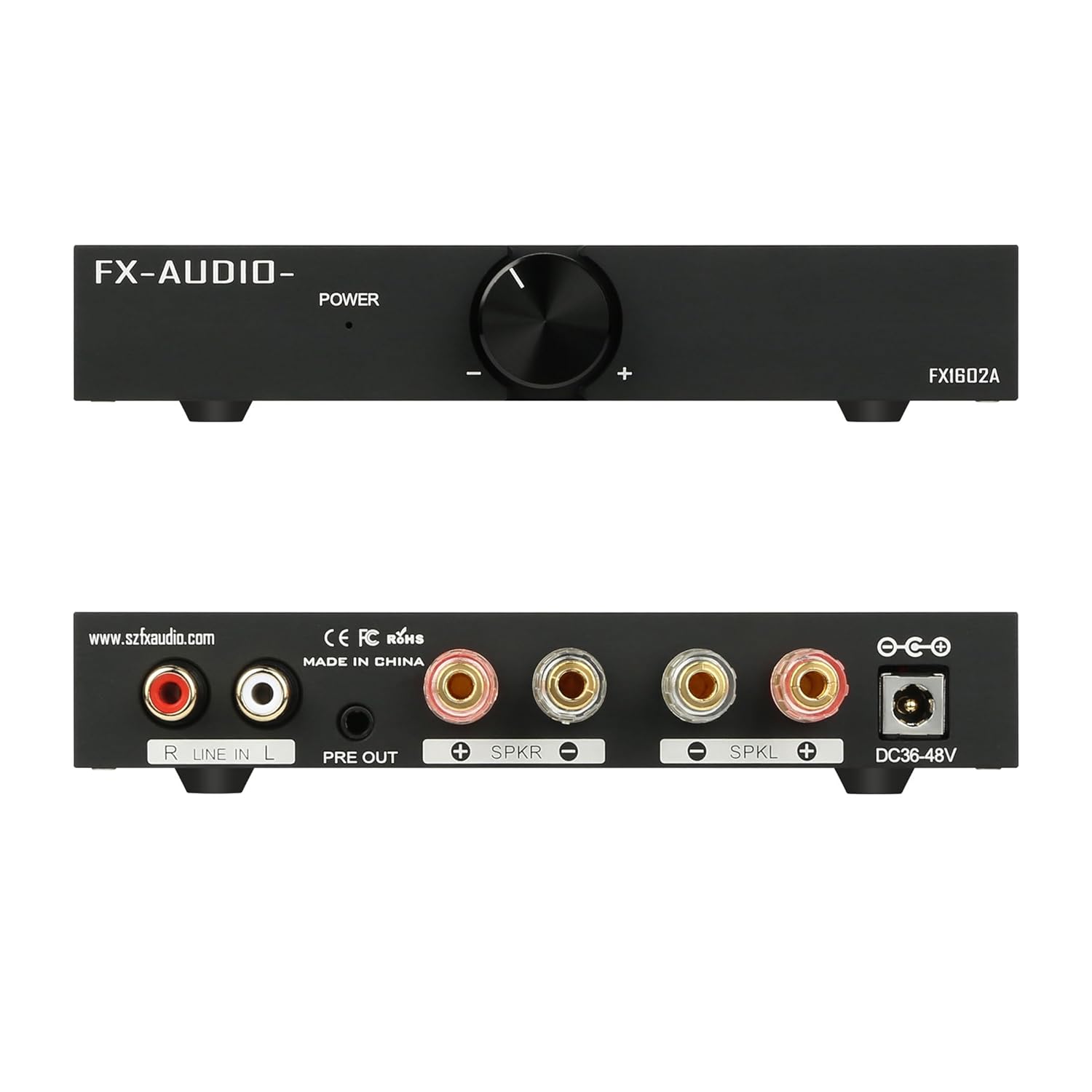 FX-Audio- FX1602A Stereo 2 Channel Amplifier Home Audio 