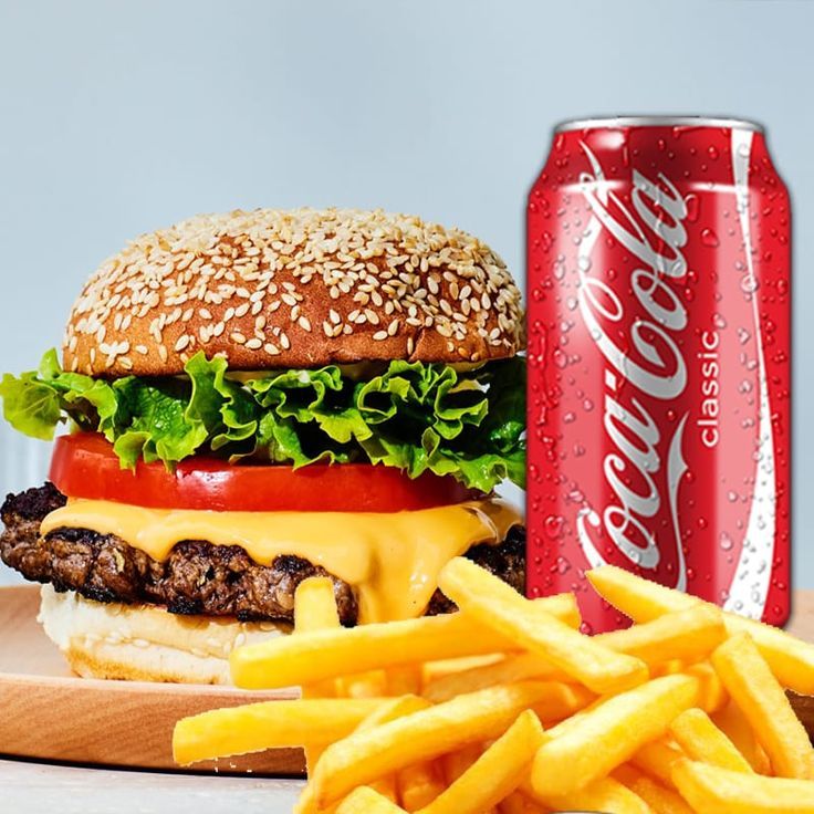 Red Fire Burger Combo