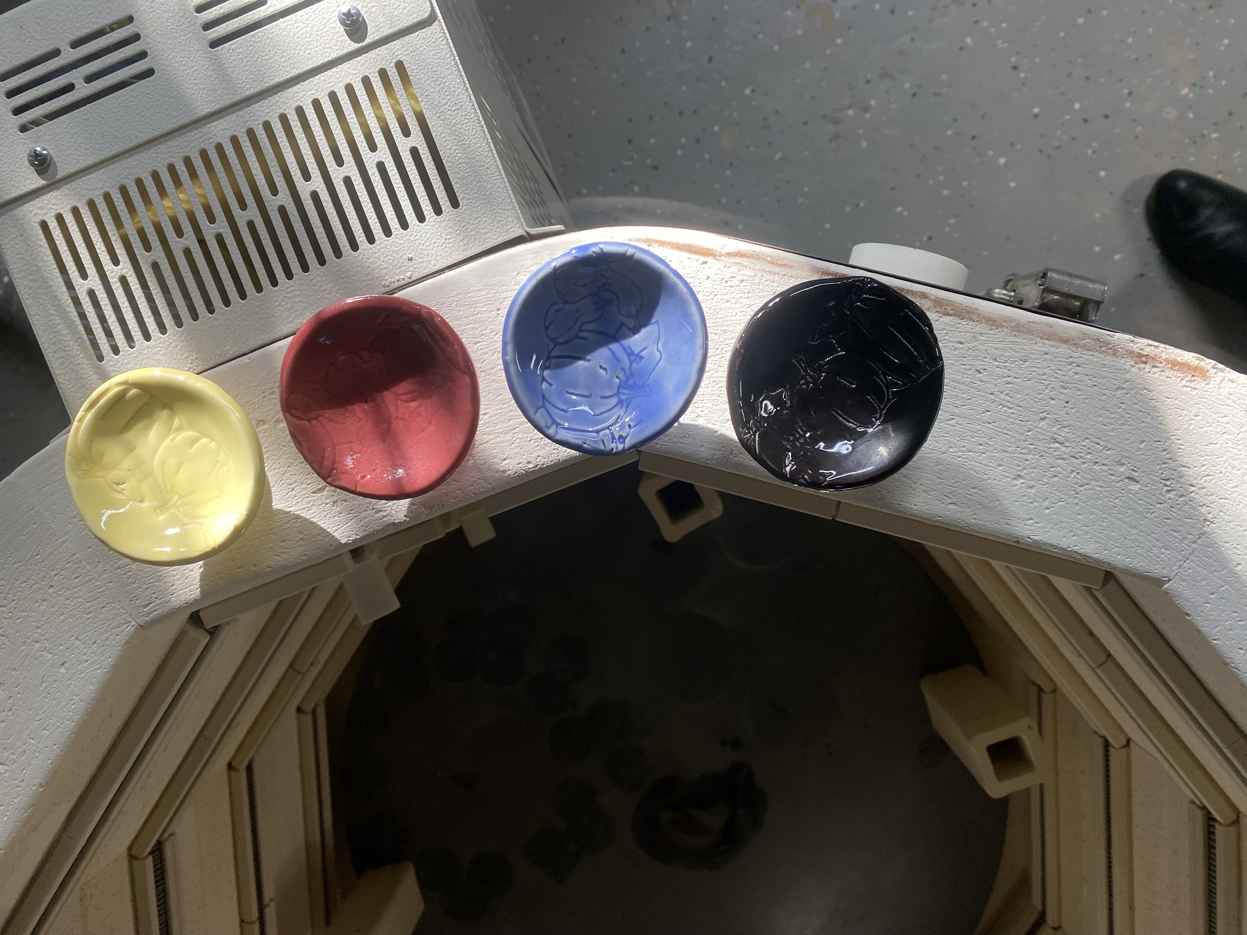 Glaze Test "tiles"