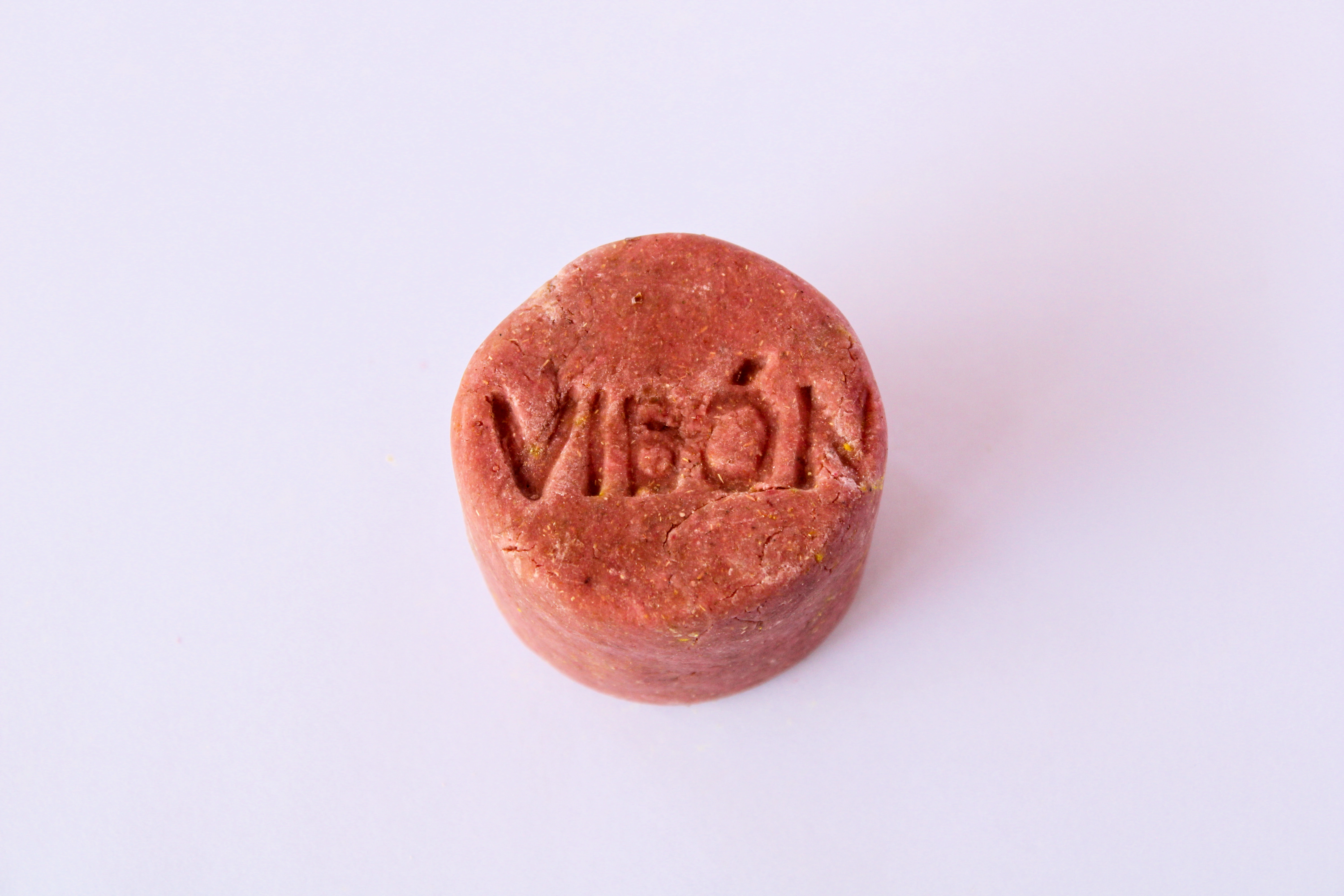 Shampoo sólido de jitomate