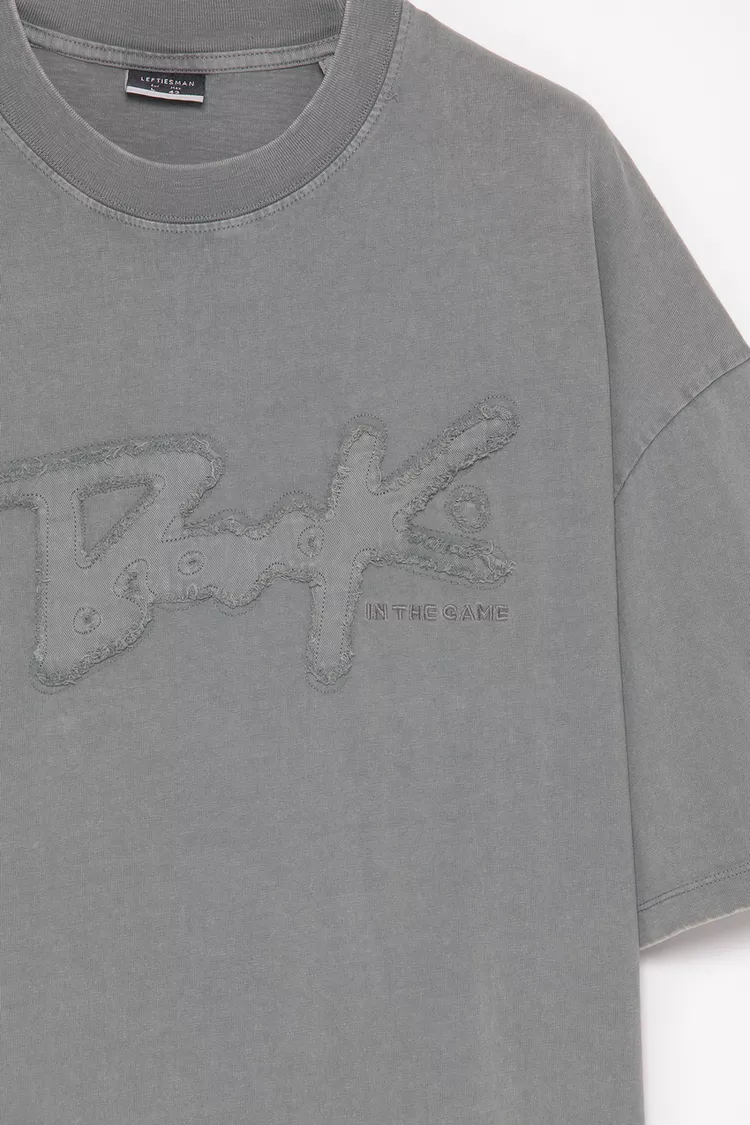 Camiseta estampada oversize