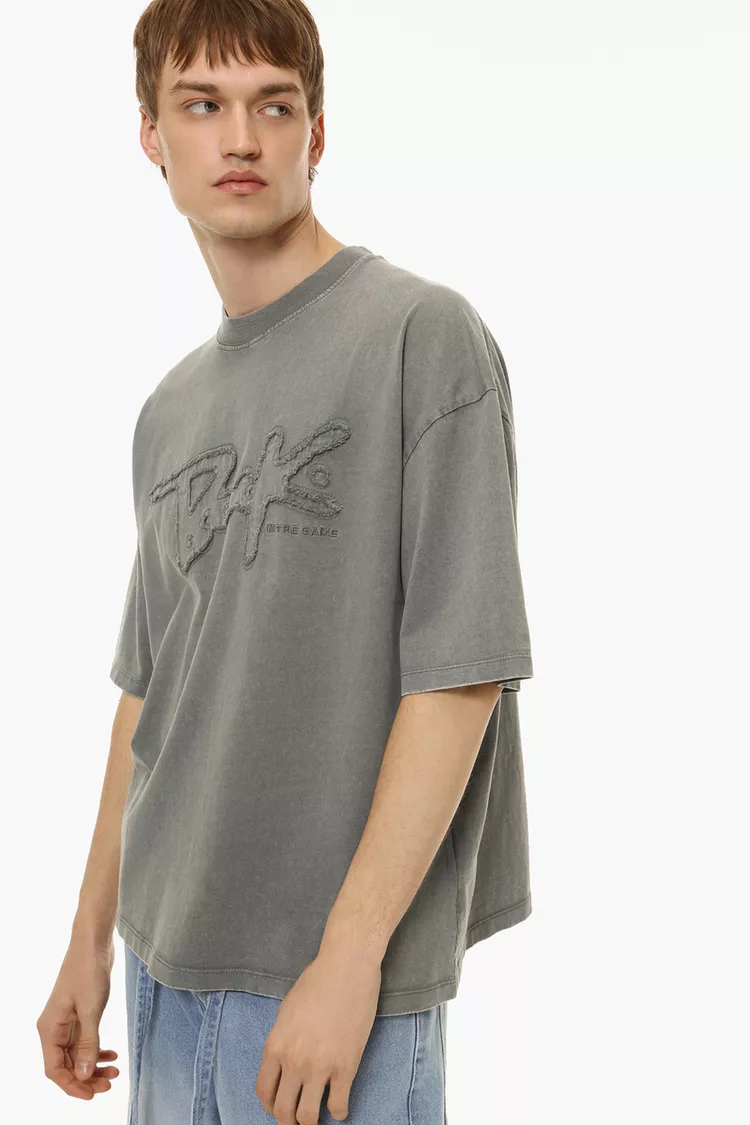 Camiseta estampada oversize