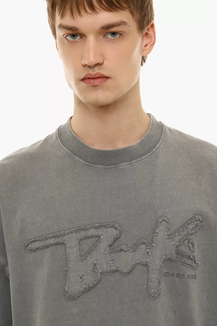 Camiseta estampada oversize