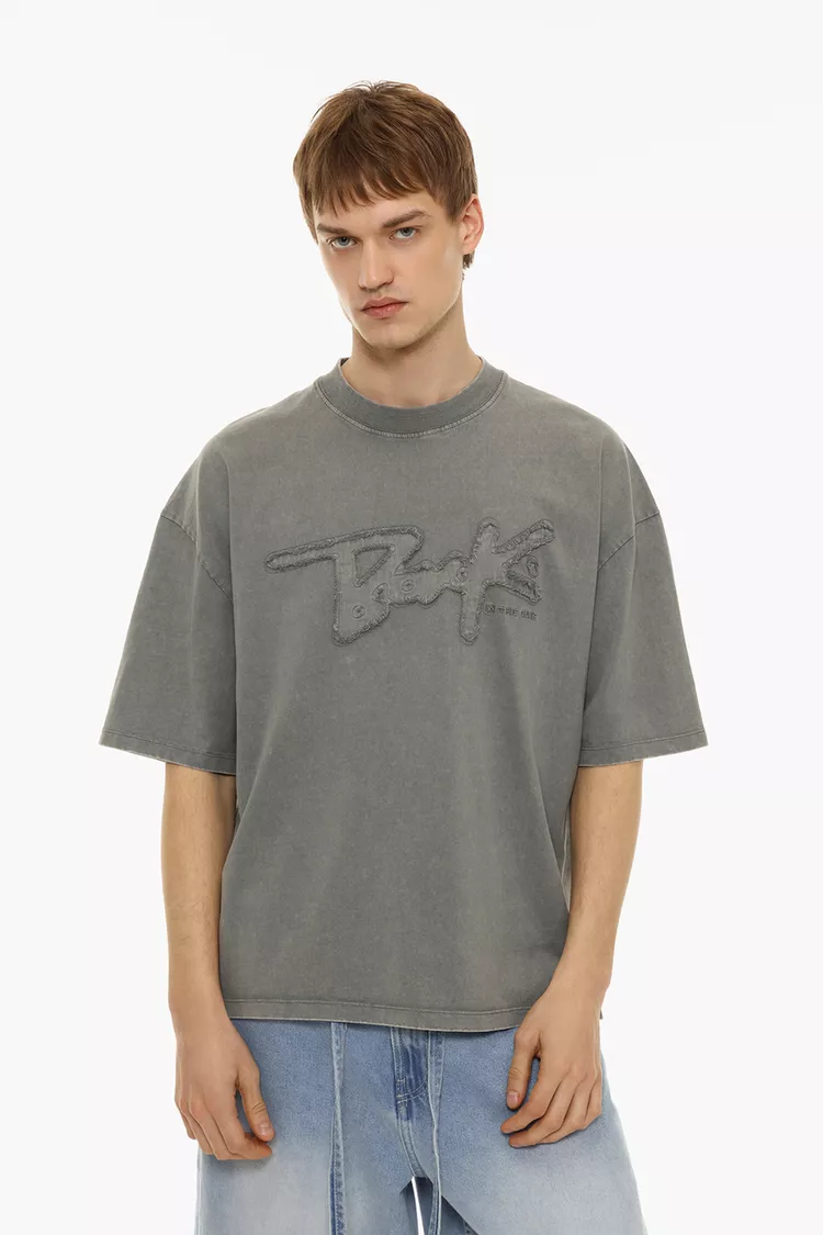 Camiseta estampada oversize