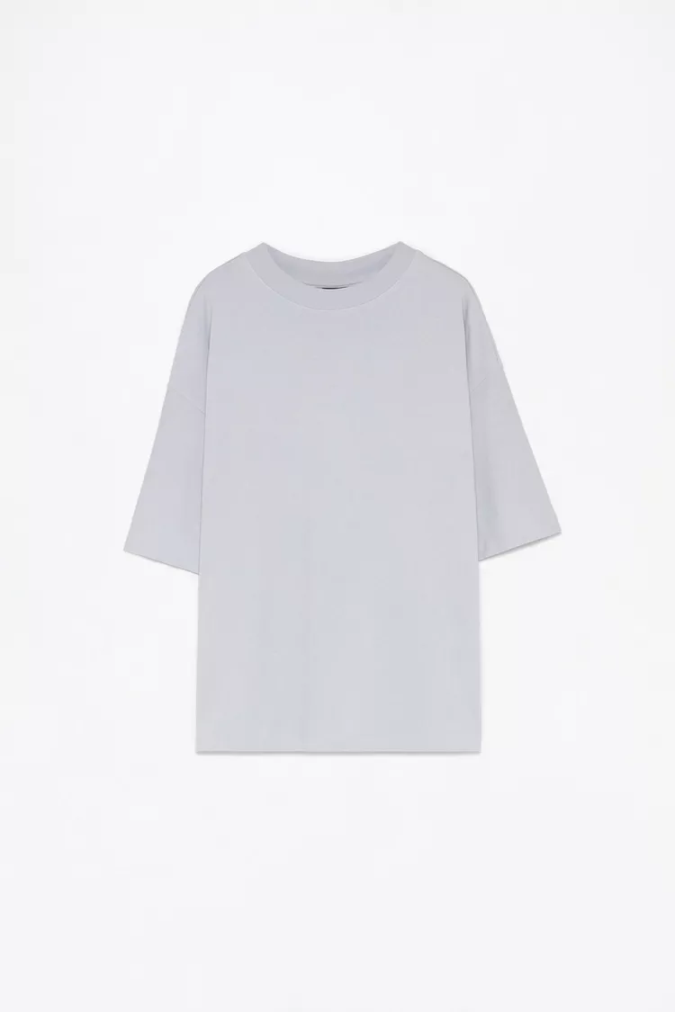 Camiseta básica Boxy Oversize 
