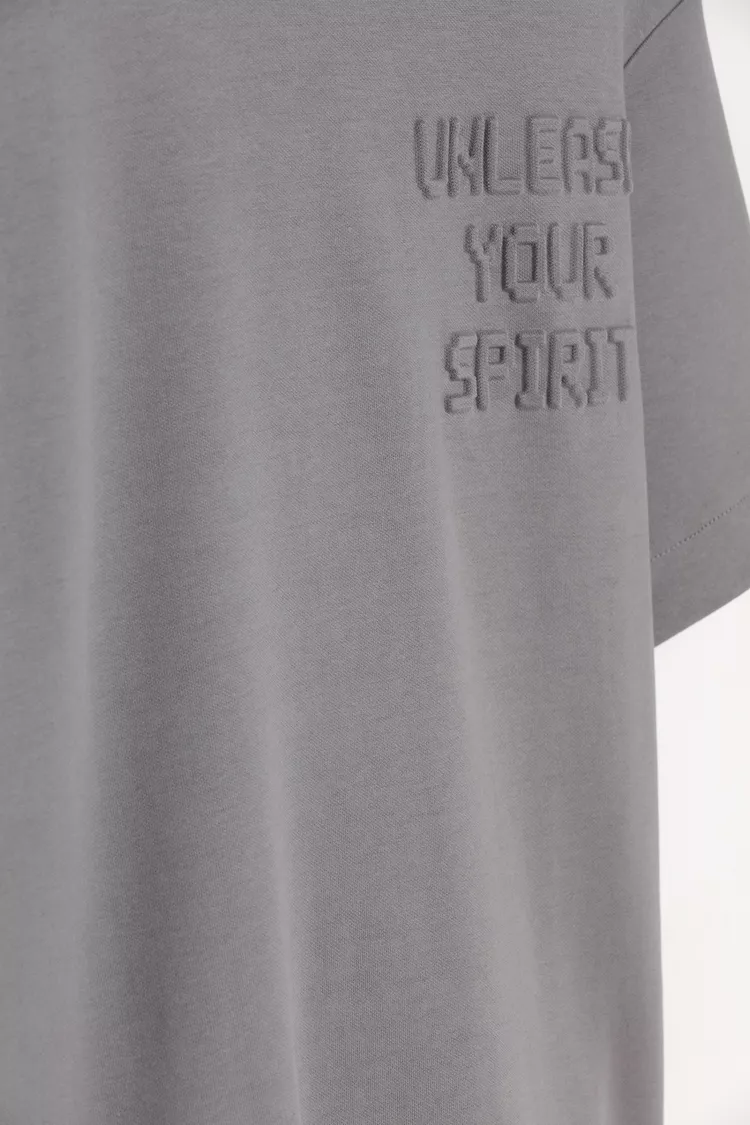 Camiseta heavy interlock