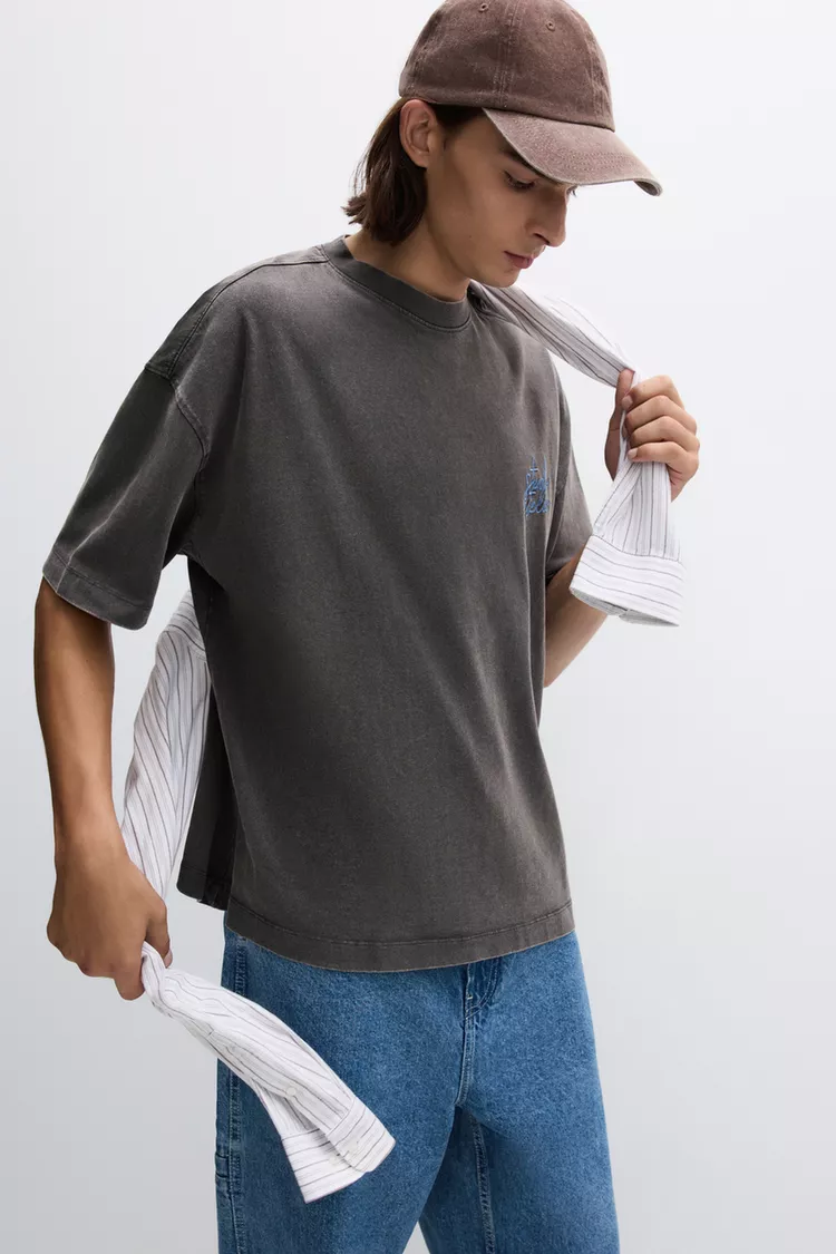 Camiseta gris Studio Atelier