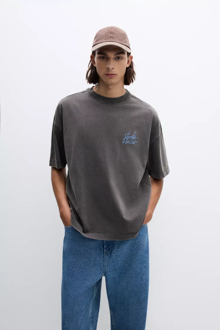 Camiseta gris Studio Atelier