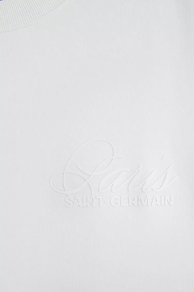 Camiseta blanca de algodón