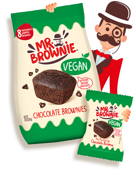 Mr. Brownie Vegan Chocolate Brownies