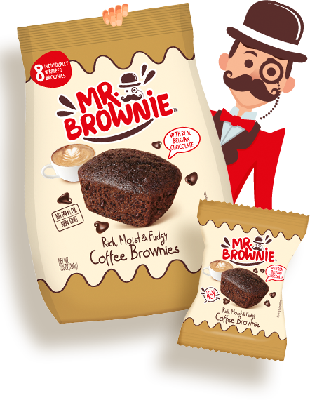 Mr. Brownie Coffee Brownies