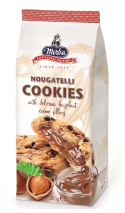Merba Nougatelli Cookies