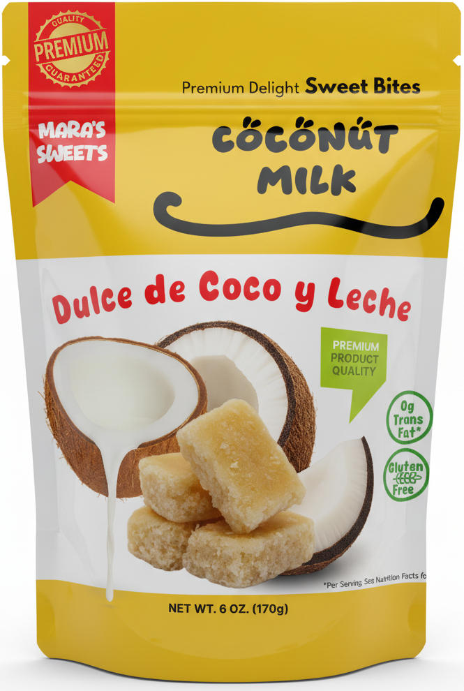 Coconut Milk Sweet Bites - Dulce de Coco Leche