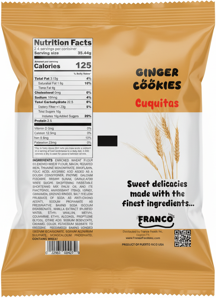 Ginger Cookies - Cuquitas