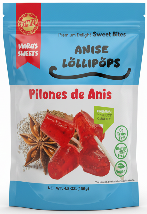 Anise Lollipops - Pilónes de Anis