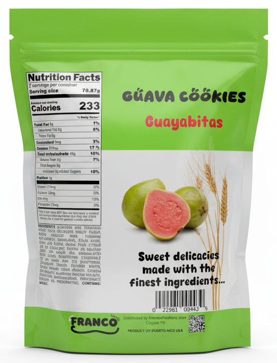 Guava Cookies - Guayabitas