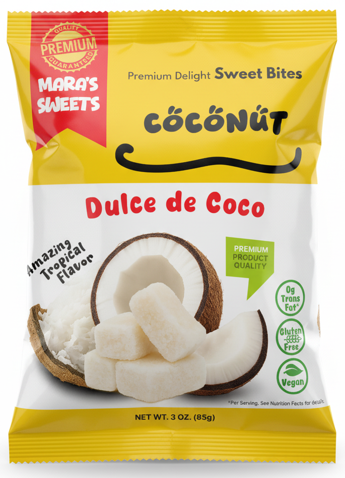 Coconut Sweet Bites - Dulce de Coco