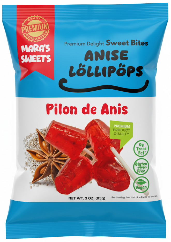 Anise Lollipops - Pilónes de Anis