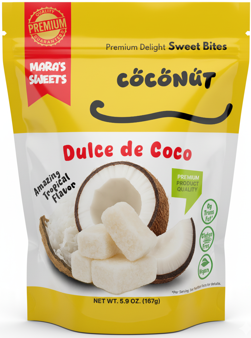 Coconut Sweet Bites - Dulce de Coco