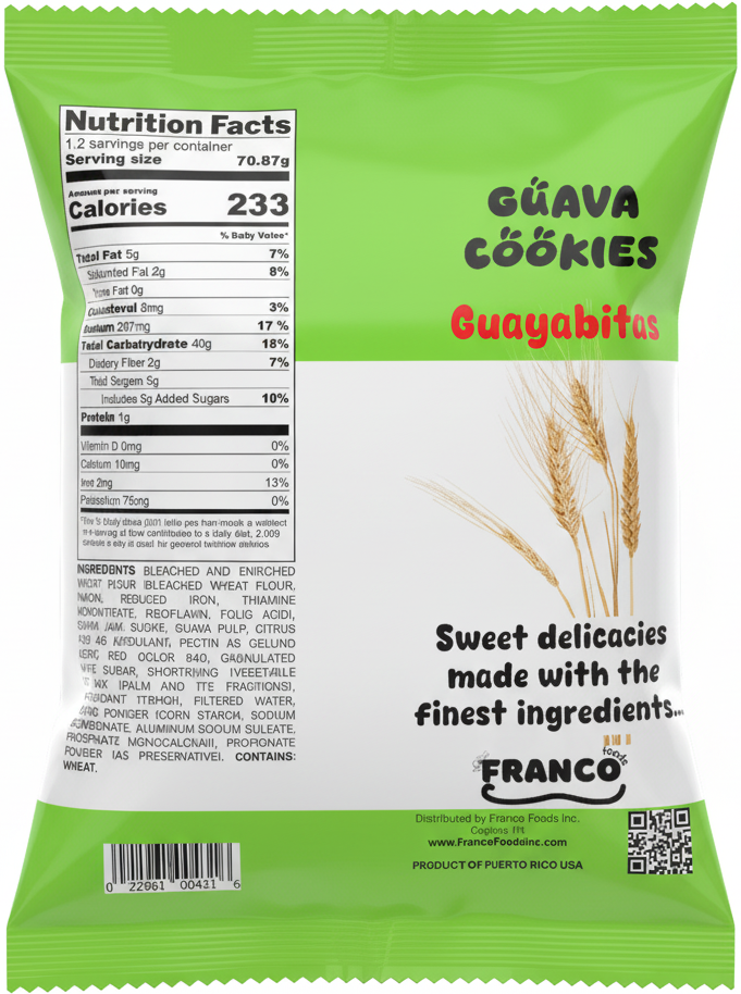 Guava Cookies - Guayabitas