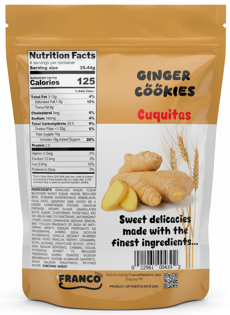 Ginger Cookies - Cuquitas