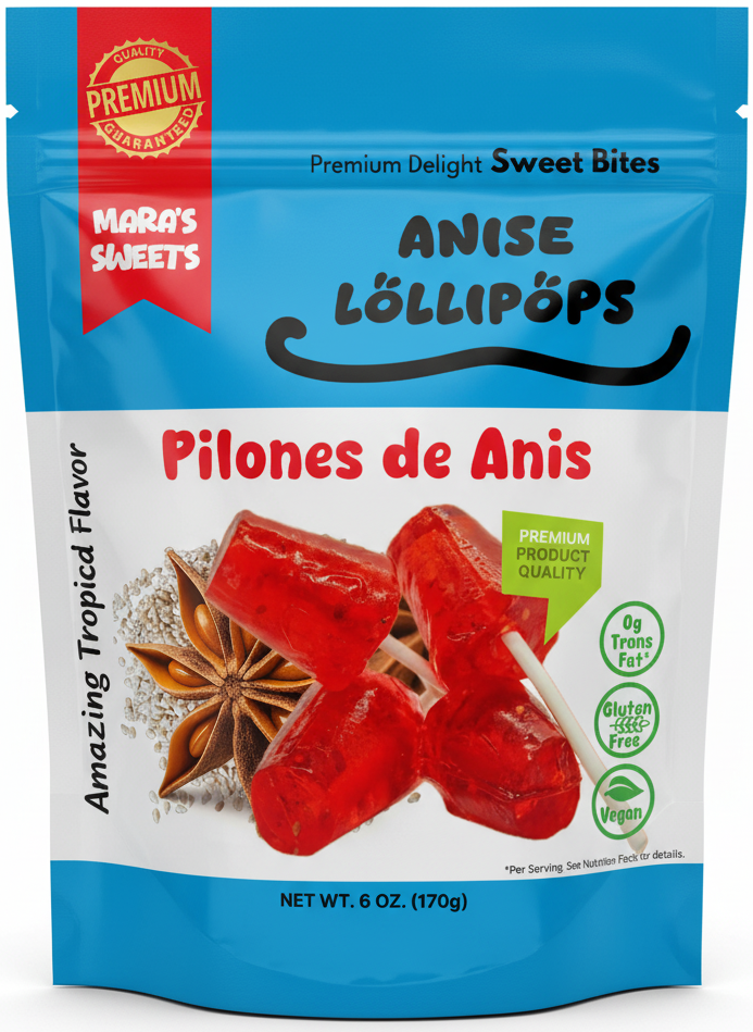 Anise Lollipops - Pilónes de Anis