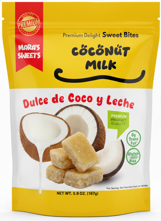 Coconut Milk Sweet Bites - Dulce de Coco Leche