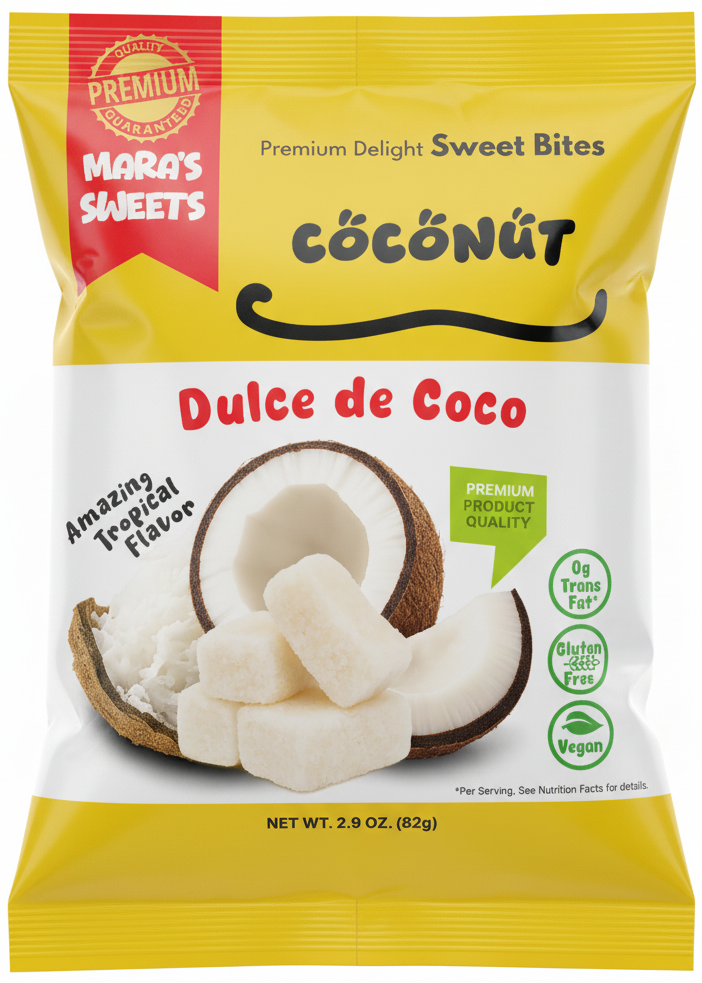 Coconut Sweet Bites - Dulce de Coco