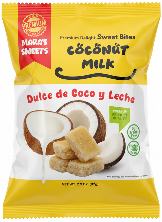 Coconut Milk Sweet Bites - Dulce de Coco Leche