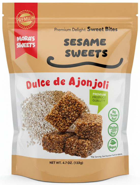 Sesame Sweet Bites - Dulce de Ajonjolí