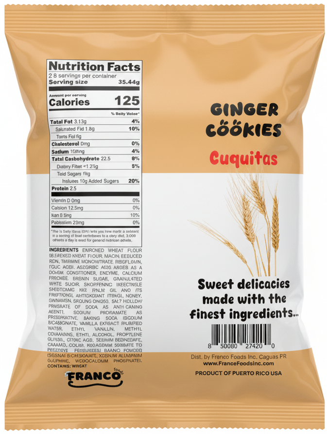 Ginger Cookies - Cuquitas