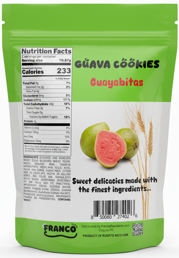 Guava Cookies - Guayabitas