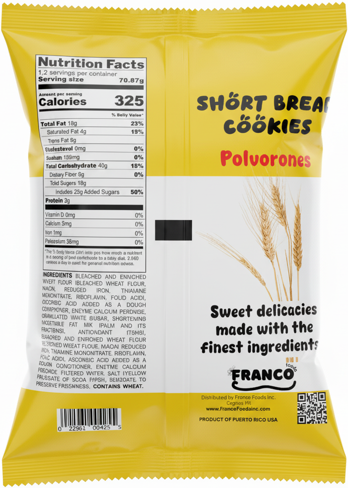 Short Bread Cookies - Polvorones