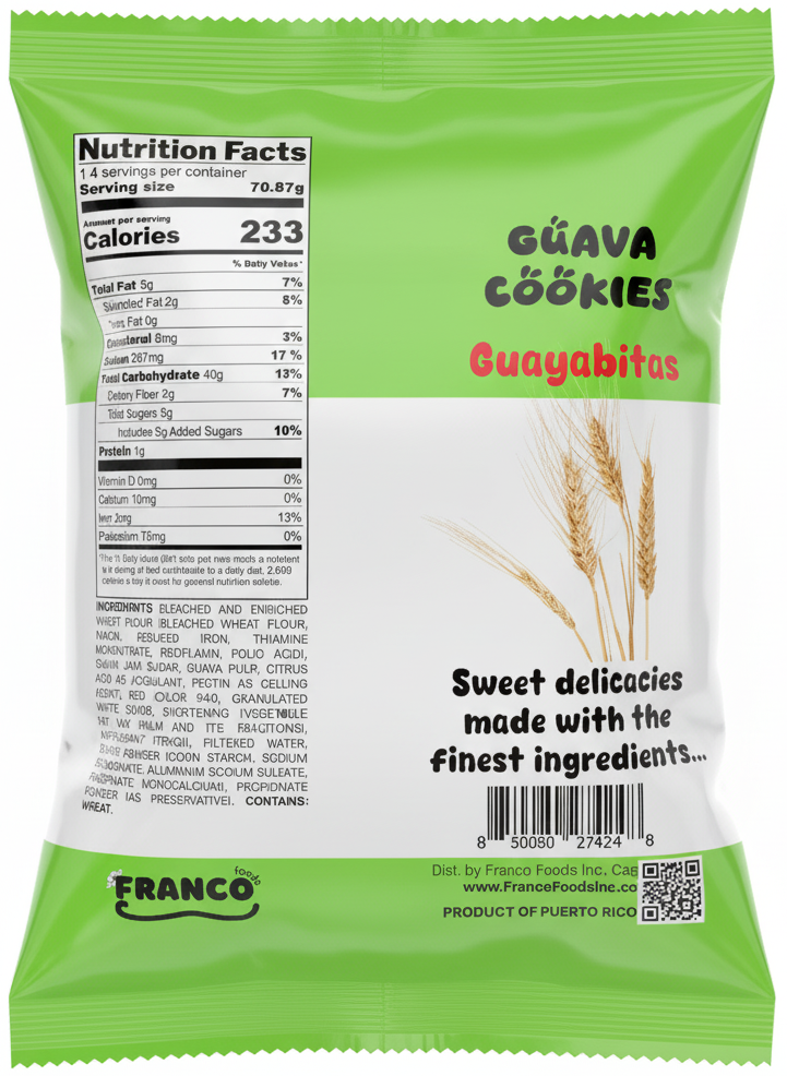 Guava Cookies - Guayabitas