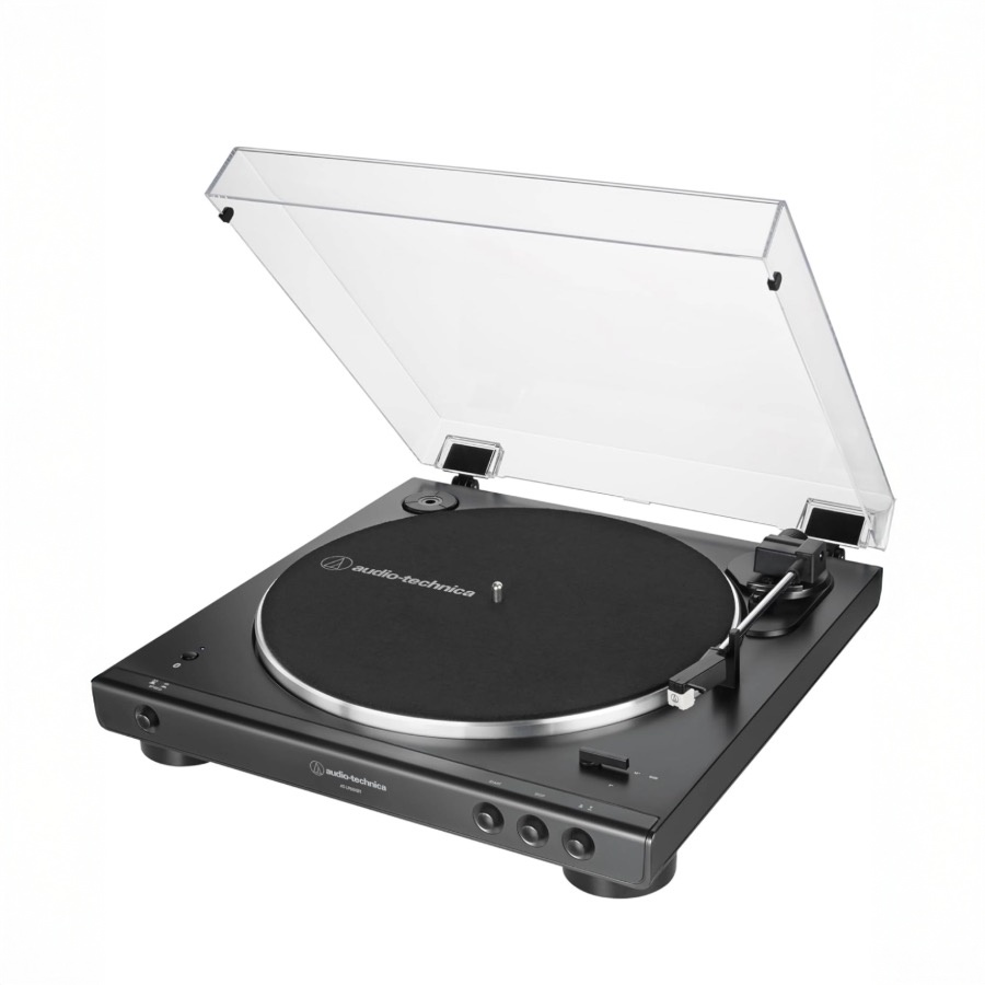 Audio-Technica AT-LP60XBT-BK Fully Automatic Wireless Belt-Drive Turntable